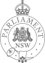 NSW Parl crest - grey (2)